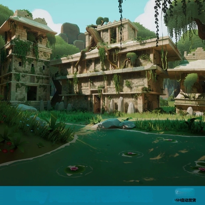 Unity Stylized Ancient Ruins 1.0 包更新 风格化古代遗址场景