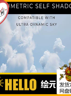 UE5虚幻Cloud Forge - VDB Cloud Pack Volume 1体积云材质蓝图包