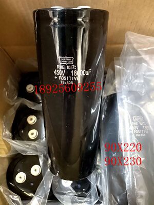 原装进口黑金刚 450V18000UF 400V变频器 逆变器滤波电容器  现货