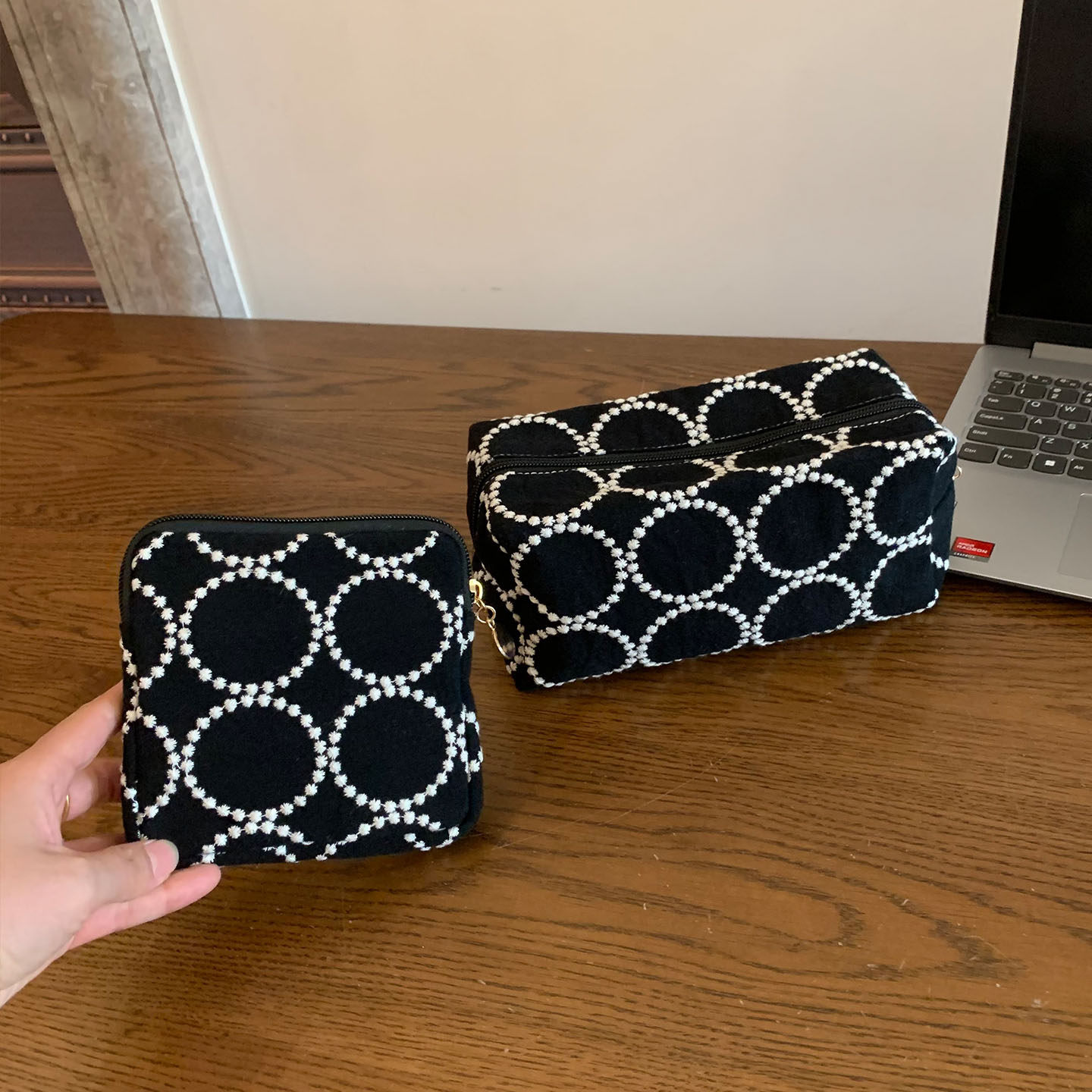 ins日式简约化妆包小号随身便携手拿包杂物手机零钱收纳包洗漱包,箱包皮具/热销女包/男包,手拿包,淘宝优惠券,粉丝福利购,淘宝优惠卷