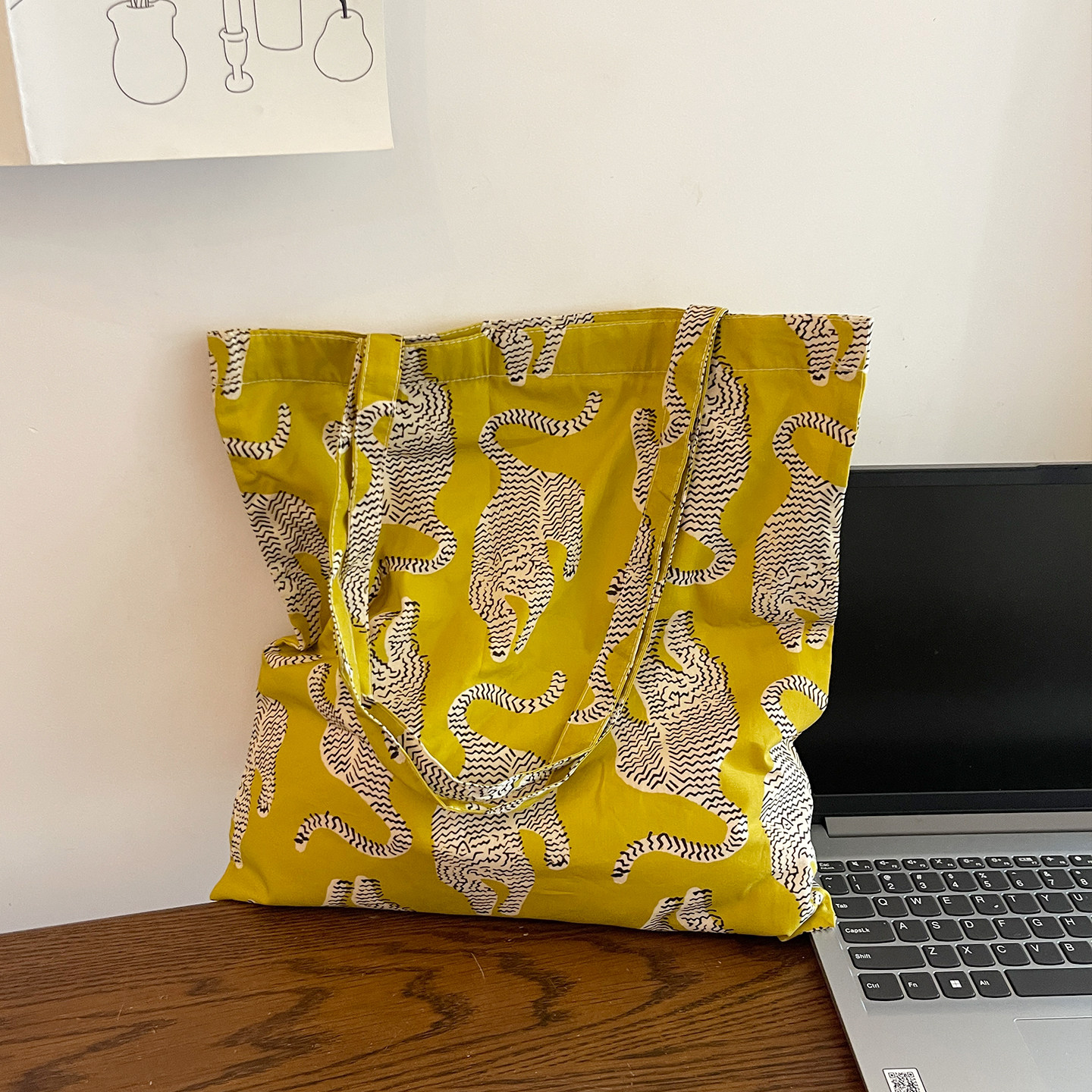 见春天”印度传统染色拓印棉布环保袋韩版简约百搭单肩托特包袋,箱包皮具/热销女包/男包,时尚帆布包,淘宝优惠券,粉丝福利购,淘宝优惠卷