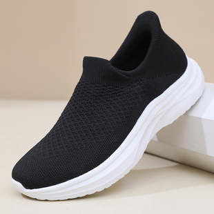 子中老年爸爸休闲鞋 防滑软底老年人鞋 男官方旗舰店正品 老北京布鞋