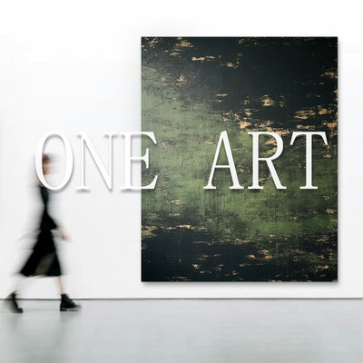 Oen Art〖森林系列〗壹舍艺术×曾梓旋签名客厅玄关餐厅装饰画