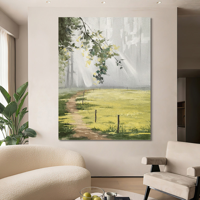 HESD.ART手绘油画《光的方向》侘寂风挂画客厅抽象高级玄关装饰画,家居饰品,油画,淘宝优惠券,粉丝福利购,淘宝优惠卷