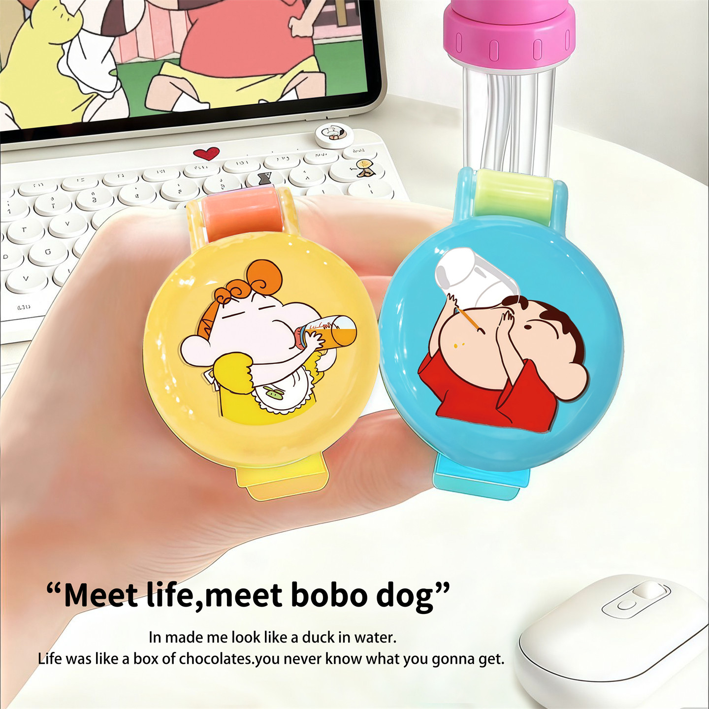 矿泉水瓶盖转换头便携式儿童吸管盖宝宝喝饮料转换嘴防呛喝水神器