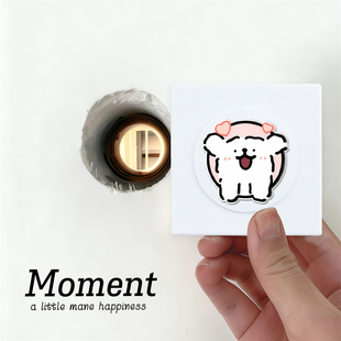 空调眼孔口遮挡盖卫生间墙面洞装饰遮丑卧室空调管美化盖板神器贴