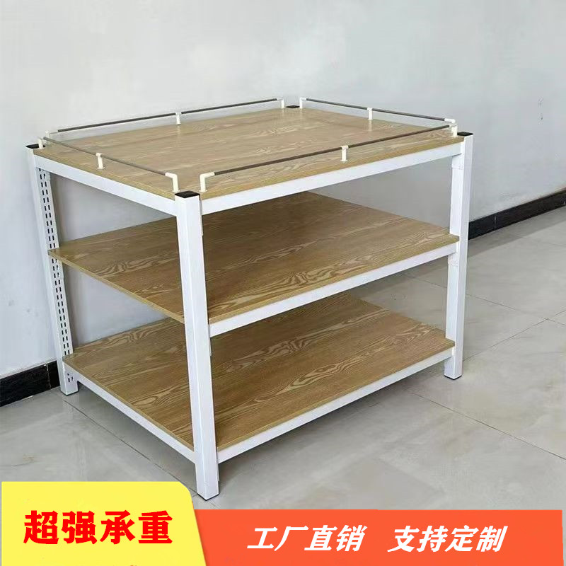 超市牛奶堆头货架粮油米面饮料礼品盒展示架便利店促销台地堆架子