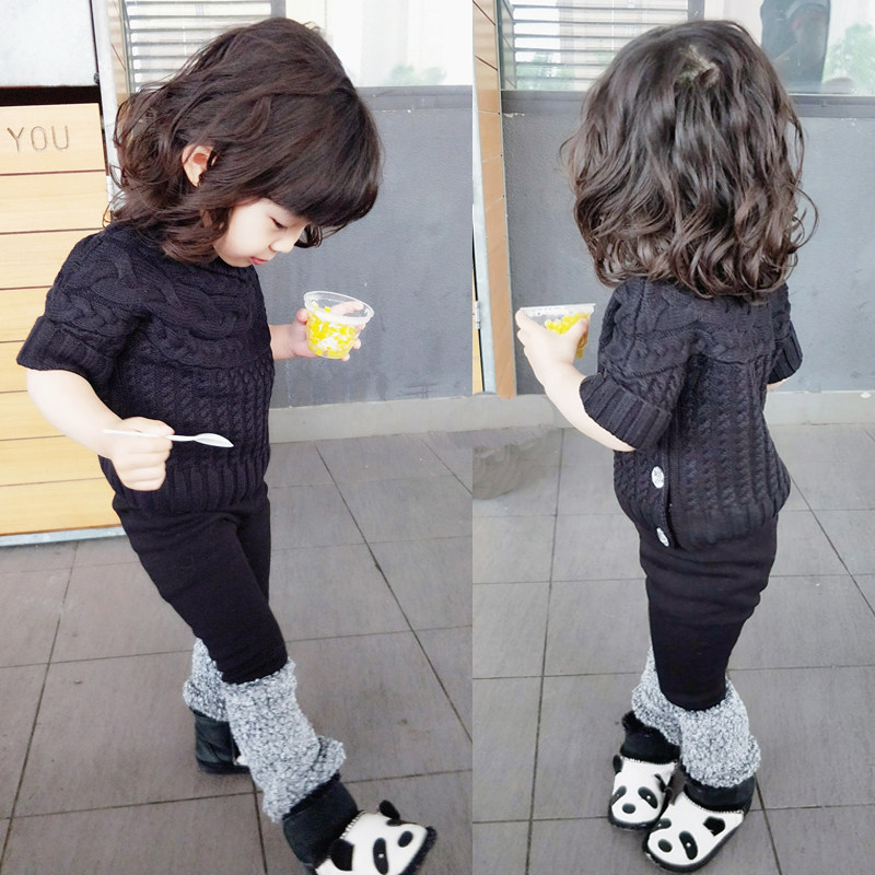 INS爆款秋冬新款儿童时尚套头毛衣女童高领针织衫中小童高端毛衣|ruв категории Детская одежда, свитер/свитер - от Buy2taobao.com для оказания профессиональной услуги покупки агента Taobao