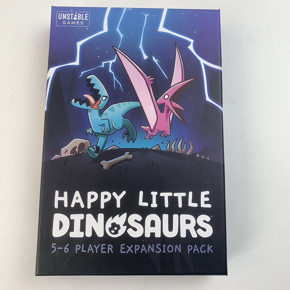 英文版HappyLittleDinosaurs快乐的小恐龙棋牌策略桌游卡牌益智
