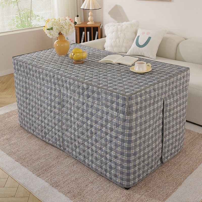 新款冬季烤火桌子罩套电炉罩正方形烤火炉桌围电暖炉烤火罩保暖罩