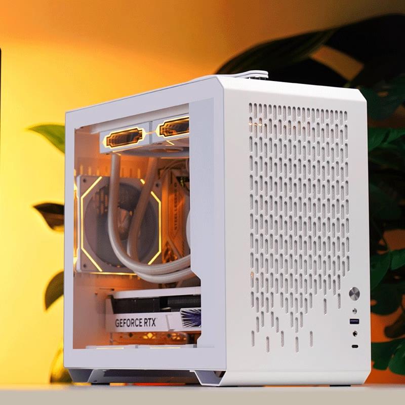 i5六核12400F独显迷你吃鸡游戏mini电脑主机组装itx台式整机4060