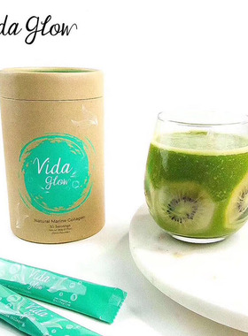 正品Vida Glow澳洲天然胶原蛋 白肽粉深海鱼胶原蛋 白vg非口服液