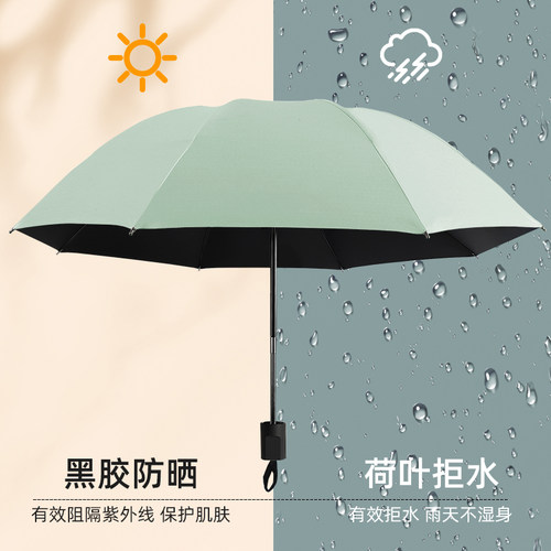 【捡漏】防晒遮阳晴雨两用折叠伞