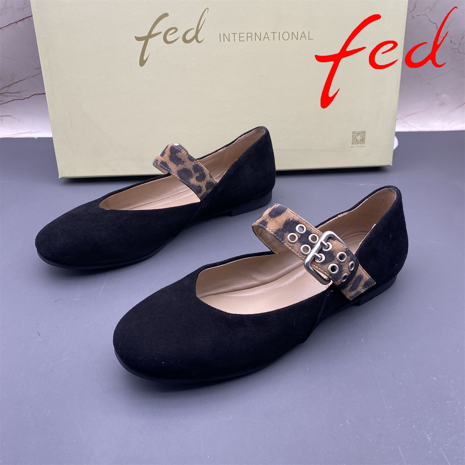 37码fed/艾芙伊迪撤柜断码羊皮女鞋玛丽珍防滑平底扣带气质单鞋,女鞋,玛丽珍鞋,淘宝优惠券,粉丝福利购,淘宝优惠卷