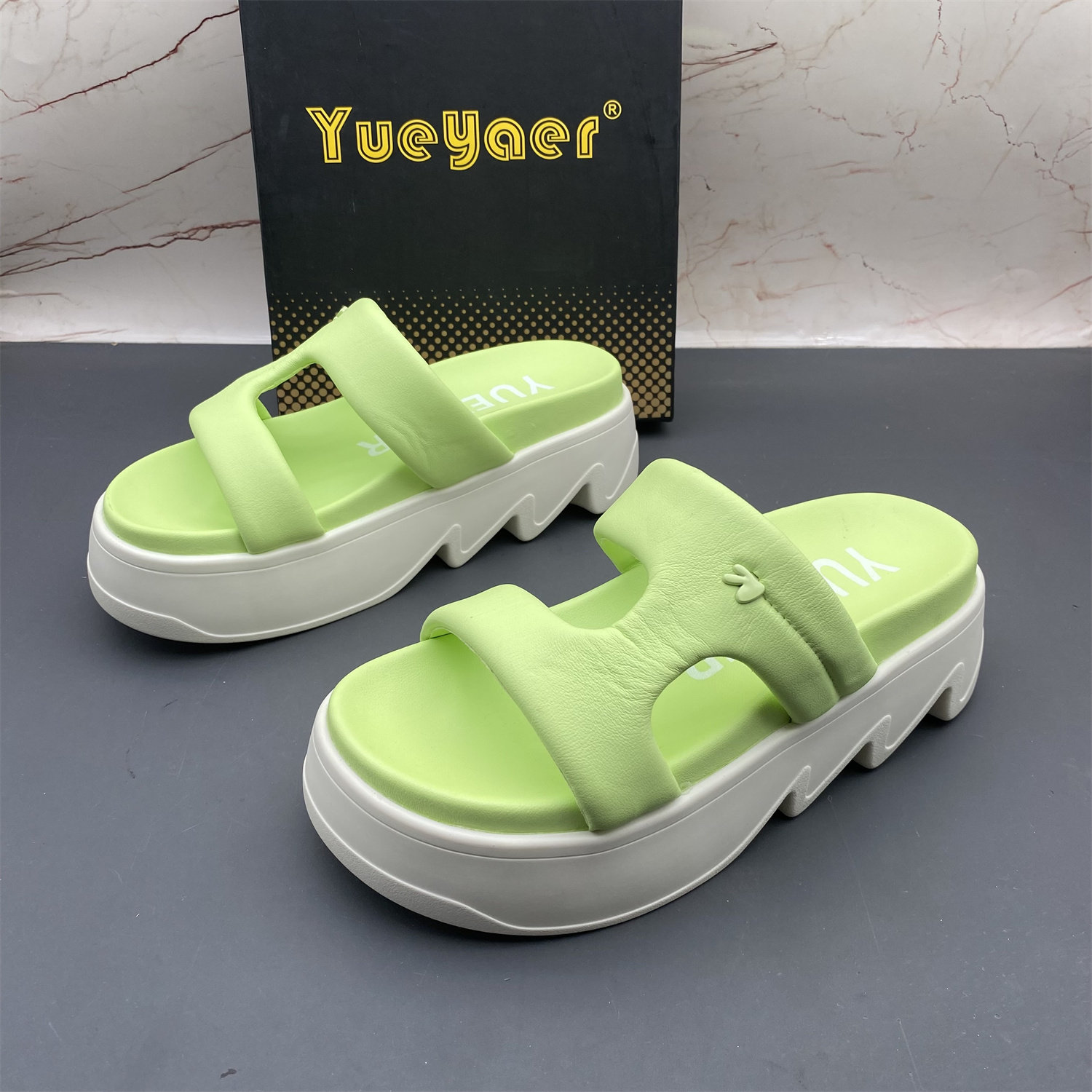 月芽儿品牌撤柜断码处理女鞋松糕底休闲防滑轻便露趾时尚凉拖鞋,女鞋,其他拖鞋,淘宝优惠券,粉丝福利购,淘宝优惠卷