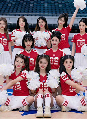 啦啦服表演服健美操演出中小学生