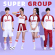 男女款 新款 学生啦啦操舞蹈服成人拉拉队团体套装 运动会班服表演服