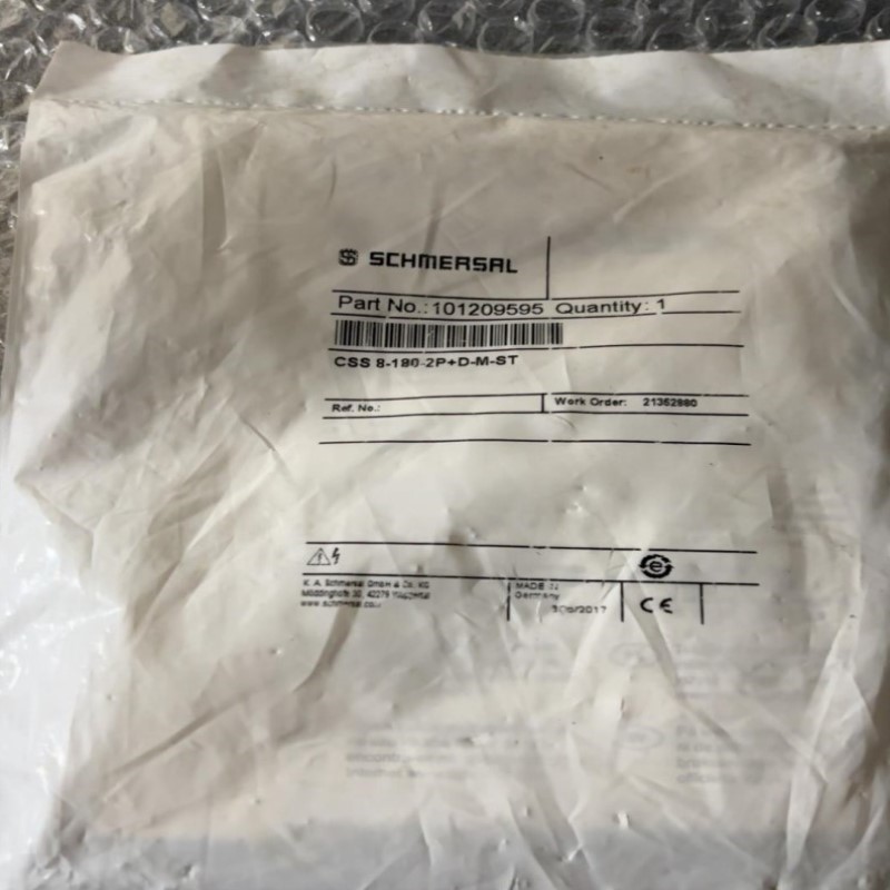 施迈赛安全传感器 CSS 8-180-2P+D-M-ST