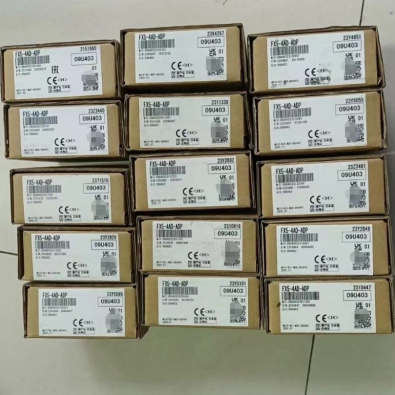 三菱PLC模拟量模块 FX5-4AD-ADP 正品