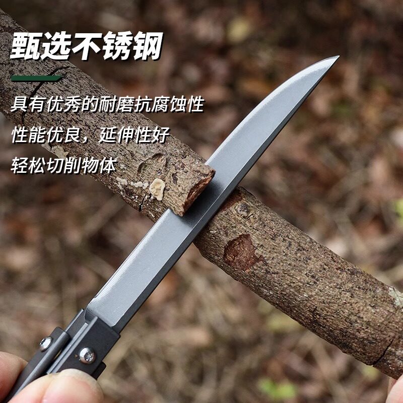 多功能机械折叠小刀便携锋利户外随身拆快递开箱工具刀家用安全款