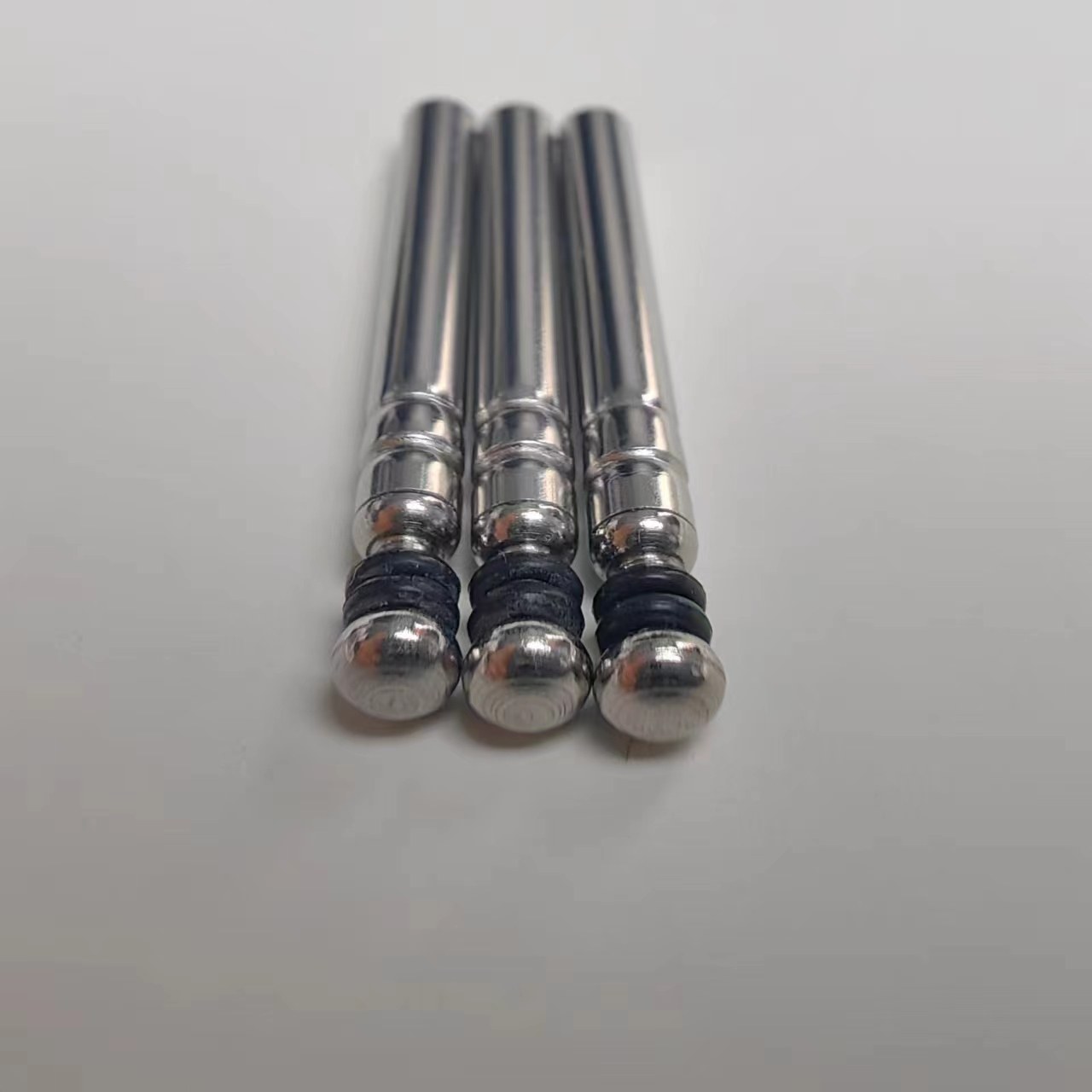 包邮尖稍头无绳转环台钓竿稍黑坑杆头钓鱼竿配件不锈钢胶圈万向