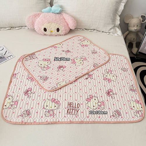 卡通姨妈垫生理期床垫女生宿舍床上可洗月经期例假防漏垫子隔尿垫