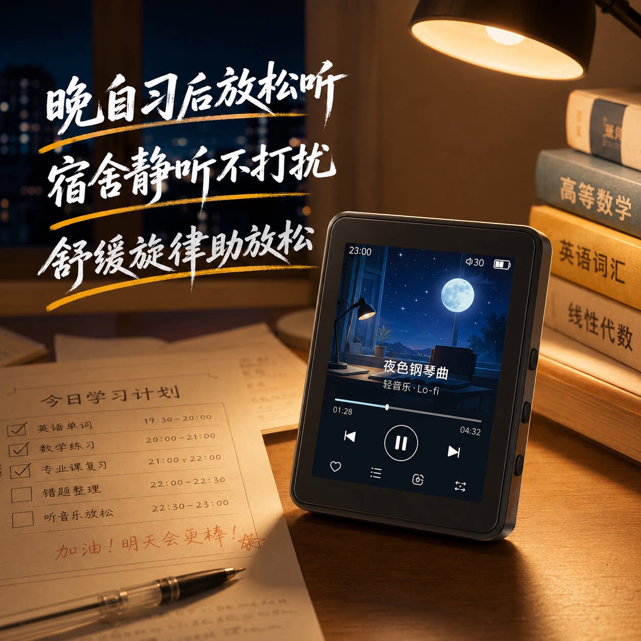 mp4随身听英语听力听随音乐播放器英力专用看录音学生版便携蓝牙