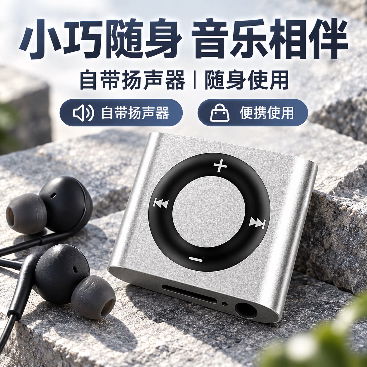 MP3听歌专用MP3音乐小型蓝牙版听力随身听学习音乐便携神器