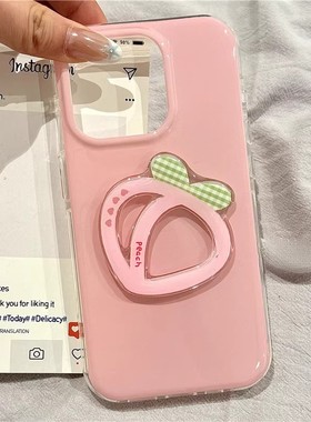 夏日多巴胺水果适用苹果17promax手机壳白色IMD多16/15卡通14/13简约11pro防摔X/XR趣味7/8plus情侣6plus大孔