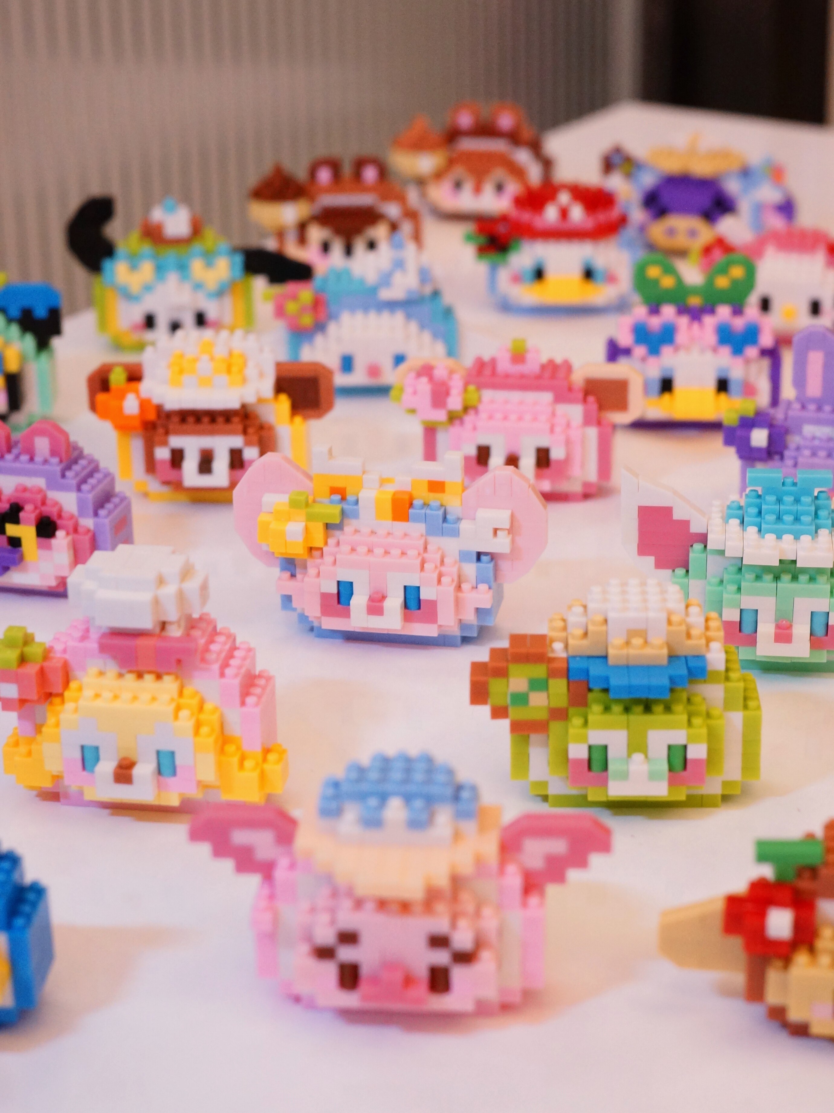 奶油卷小颗粒微拼装积木益智拼搭男女孩玩具儿童拼图新年生日礼物