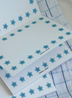 KENDALL文创｜“关于星星的一切”系列便签原创韩系双面印刷