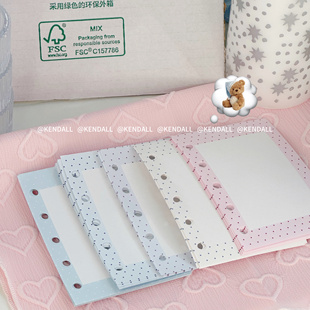 KENDALL文创｜原创手帐“奶油波波”m5内页双面印刷