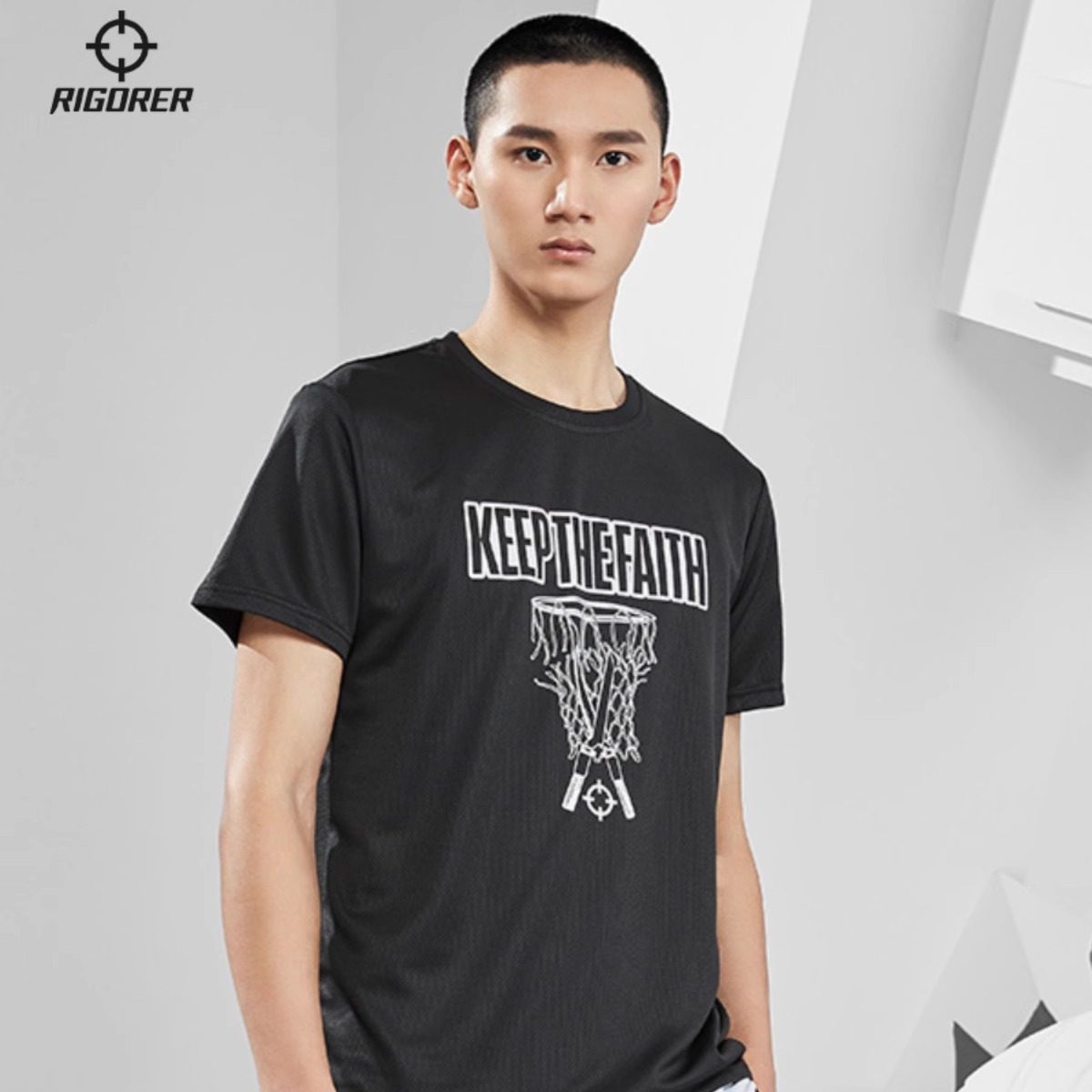 准者运动T恤男夏季篮球训练跑步健身快干透气休闲圆领修身短袖,运动服/休闲服装,运动T恤,淘宝优惠券,粉丝福利购,淘宝优惠卷