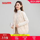 V领保暖内搭J 百搭短款 鸭鸭轻薄羽绒马甲女2025年秋冬新品 宽松时尚