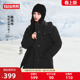 新款 鸭鸭羽绒服女2025冬季 心派系列 连帽外套M 鞠婧祎同款