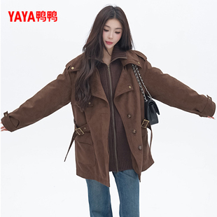 【鸭鸭甄选】鸭鸭羽绒服女士2025年秋冬新款休闲舒适简约百搭保暖