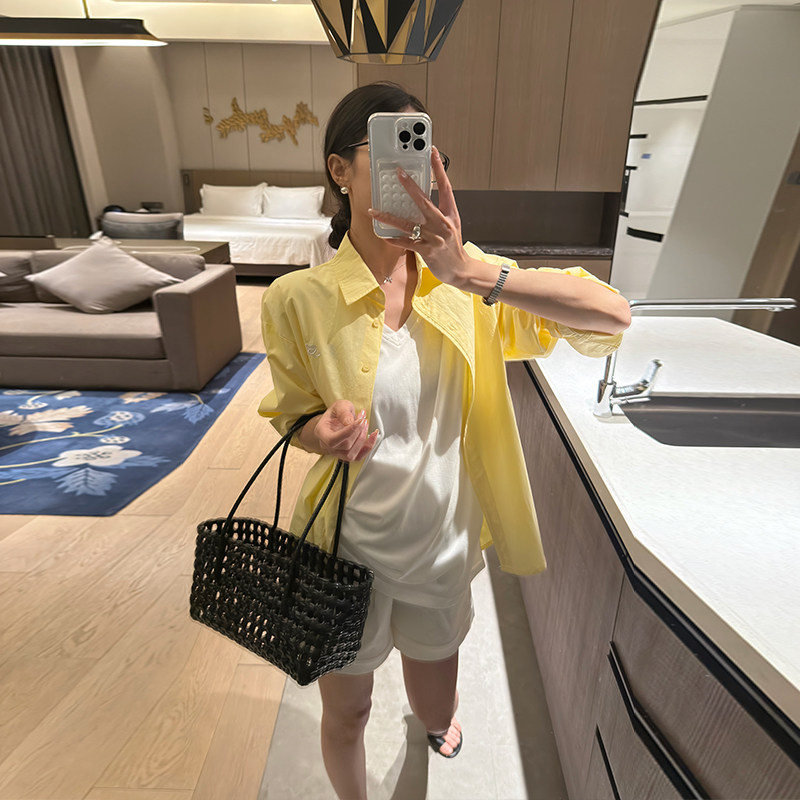金豆豆孕妇显瘦夏季三件套