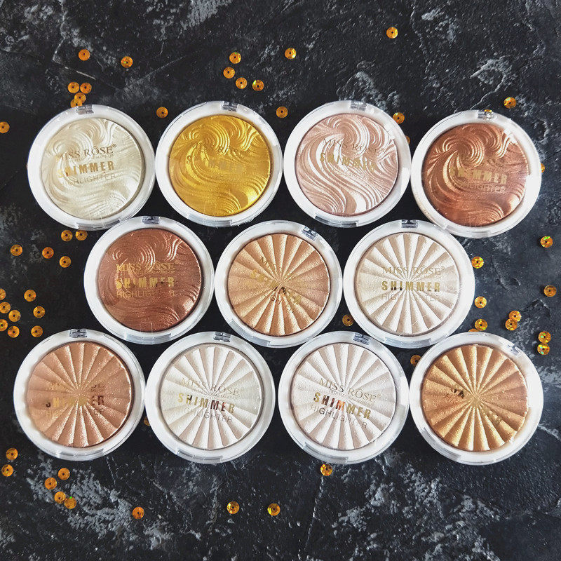 MISS ROSE Baking powder High-light powder Fair Concealer cheek Silhouette Trimming Skin-friendly Make up Powder Brighten skin colourin the Makeup/Perfume/Beauty tools , Powder  category - from Buy2taobao.com to provide professional Taobao agent buy service