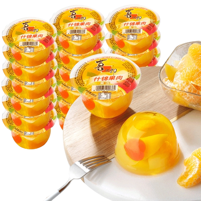 喜之郎果冻200g*24杯多种水果肉