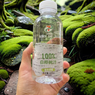 711便利店活力公式 100%白桦树汁420ml0脂零添加植物饮料休闲饮品