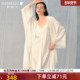 歌瑞尔深V美背吊带睡裙性感睡衣女款 法式 蕾丝缎面拼接睡袍2026春