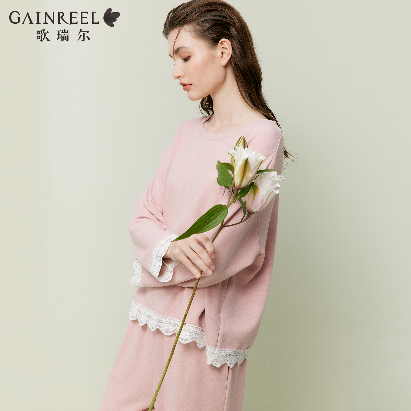 可外穿秋冬保暖宽松暖绒睡衣女