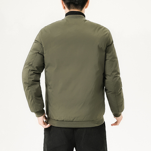 中国风棉衣男士外套盘扣羽绒棉服加厚加绒 钱塘2026-8002-P90图片