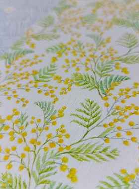 黄色果实植物手帐分隔页素材128g云宣纸树纹A5A6A7A8单面印未打孔