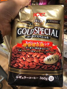 香港代购 UCC 咖啡豆 360G 袋装 深度烘焙