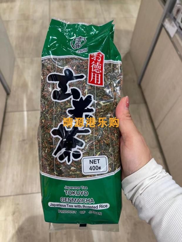 香港代购 日本宇治之露玄米茶 400g袋装