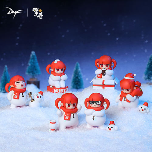 dnf地下城魔界雪人手办模型玩偶