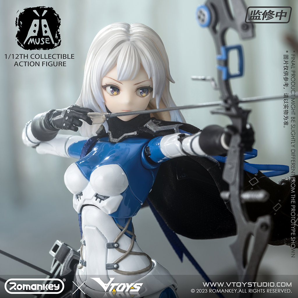 【售罄】Romankey X VTOYS 1/12可动人偶 手办 MUSE缪斯