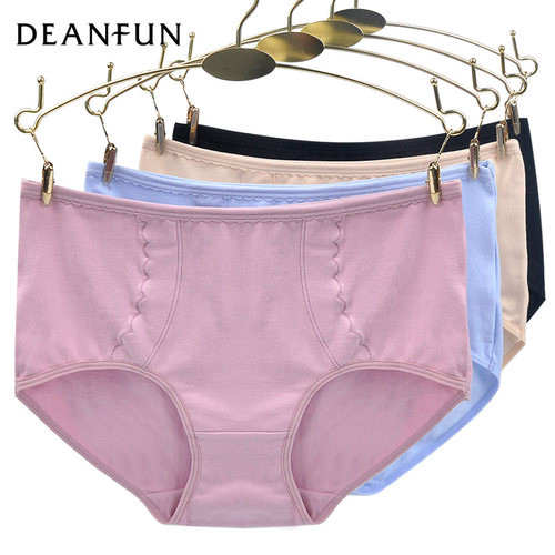 Deanfun/蝶安芬棉质面料女士内裤