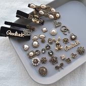 复古小香风合金小装 饰配件手工发夹发箍发绳材料自制发饰 DIY饰品